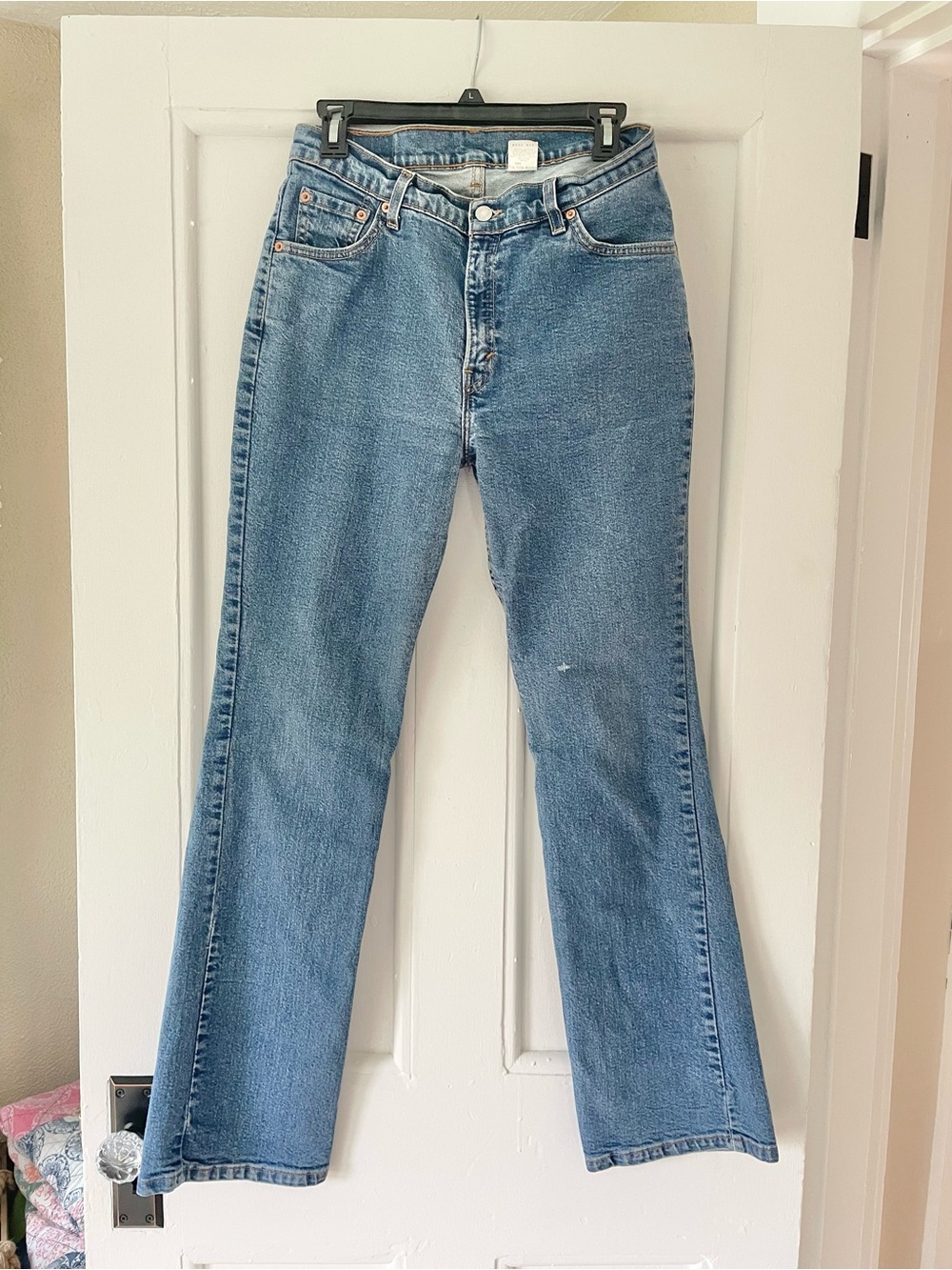 VTG 90s Levi’s 517 Slim Fit Bootcut Jeans Size 13 M Junior Made in USA Blend